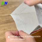 Papier d'emballage blanc de sac biodégradable de l'emballage alimentaire 250g avec le PLA