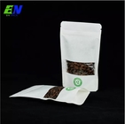 Café réutilisable biodégradable Bean Packaging de poches de nourriture de PLA avec la valve