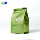 gousset latéral Matte Plastic With Degassing Valve de 250g Tin Tie Coffee Bag