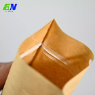 D'emballage de papier de support poche compostable à la maison pour des grains de café ou l'emballage alimentaire de poudre