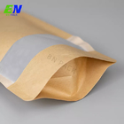 D'emballage de papier de support poche compostable à la maison pour des grains de café ou l'emballage alimentaire de poudre