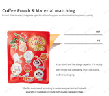 Adapté aux besoins du client l'impression du café d'égouttement met en sac les sacs à poudre libres de café de Bpa de catégorie comestible