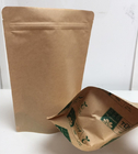 Le support compostable vers le haut de l'emballage de Papier d'emballage d'emballage de poche met en sac les fruits secs mettent en sac