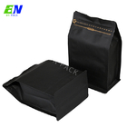 Sac de café imprimé fait sur commande empaquetant le sac de papier noir pour le grain de café