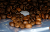 Sac de café adapté aux besoins du client de valve de poche de support avec la tirette latérale pour l'emballage alimentaire de haricots de Caoffee