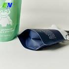 Poche adaptée aux besoins du client de bec de papier de LDPE Brown emballage de sac de poche de bec de café