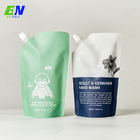 Poche adaptée aux besoins du client de bec de papier de LDPE Brown emballage de sac de poche de bec de café