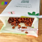 sac de café latéral de gousset de 250g 500g 1kg avec de valve de support la poche biodégradable de café