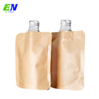 Support imperméable de papier d'emballage vers le haut de poche avec la poche de bec d'emballage de bec pour l'emballage liquide