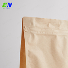 Le café adapté aux besoins du client de papier d'emballage met en sac la poche de fond plat avec la fenêtre