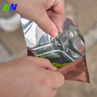 l'odeur gommeuse du cannabis 3.5g rendent le sac de mauvaise herbe de Mylar avec Flip Cover résistant